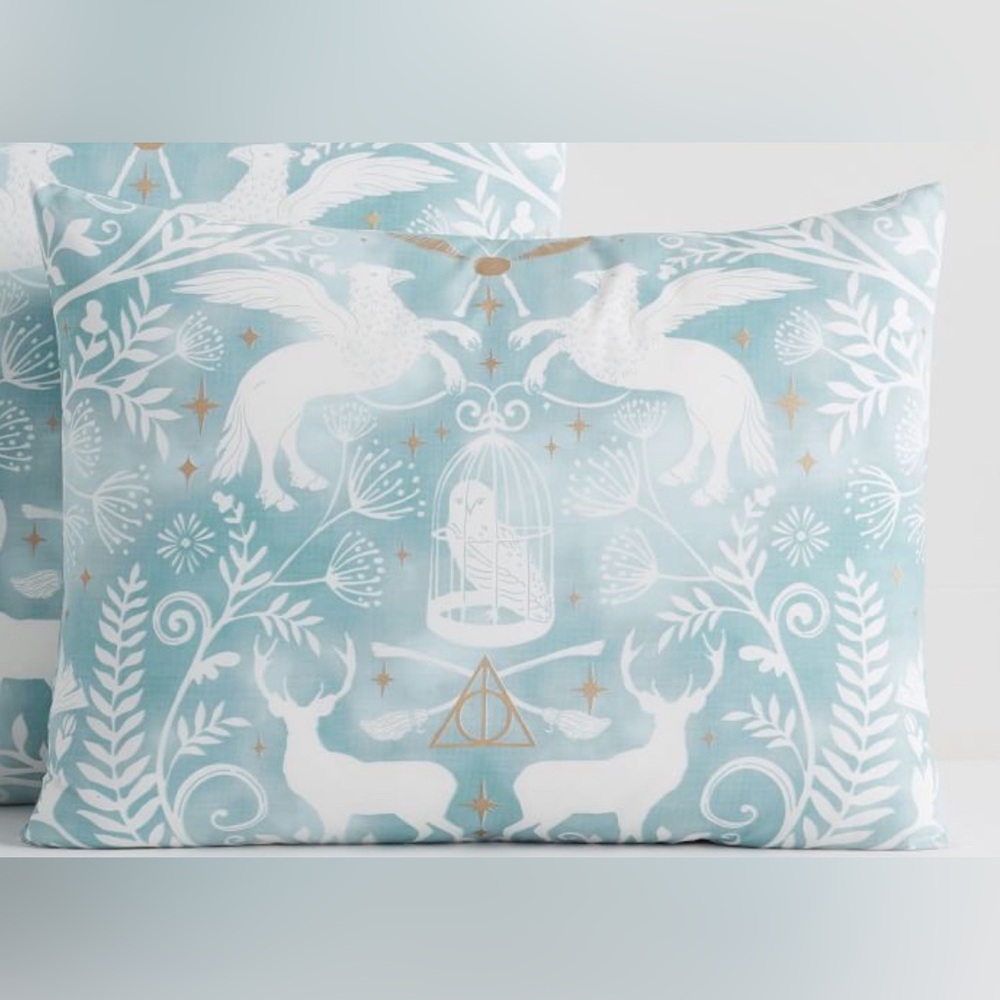 Harry Potter Magical Damask Sham
